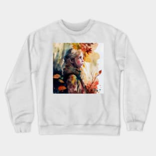 Watercolor Dreams Series Crewneck Sweatshirt